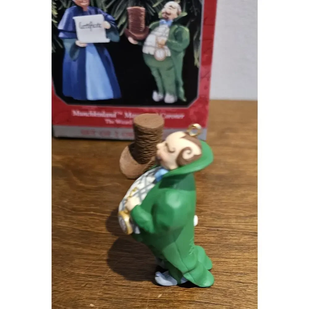 Hallmark Keepsake Ornament Munchkinland Mayor and Coroner Wizard of Oz 1997